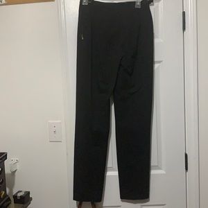 Black Ralph Lauren Slacks with a crease
